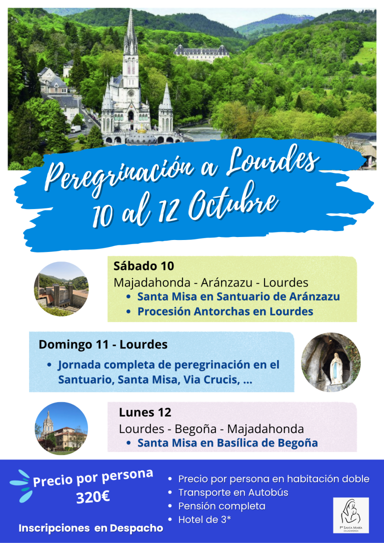Cartel Lourdes